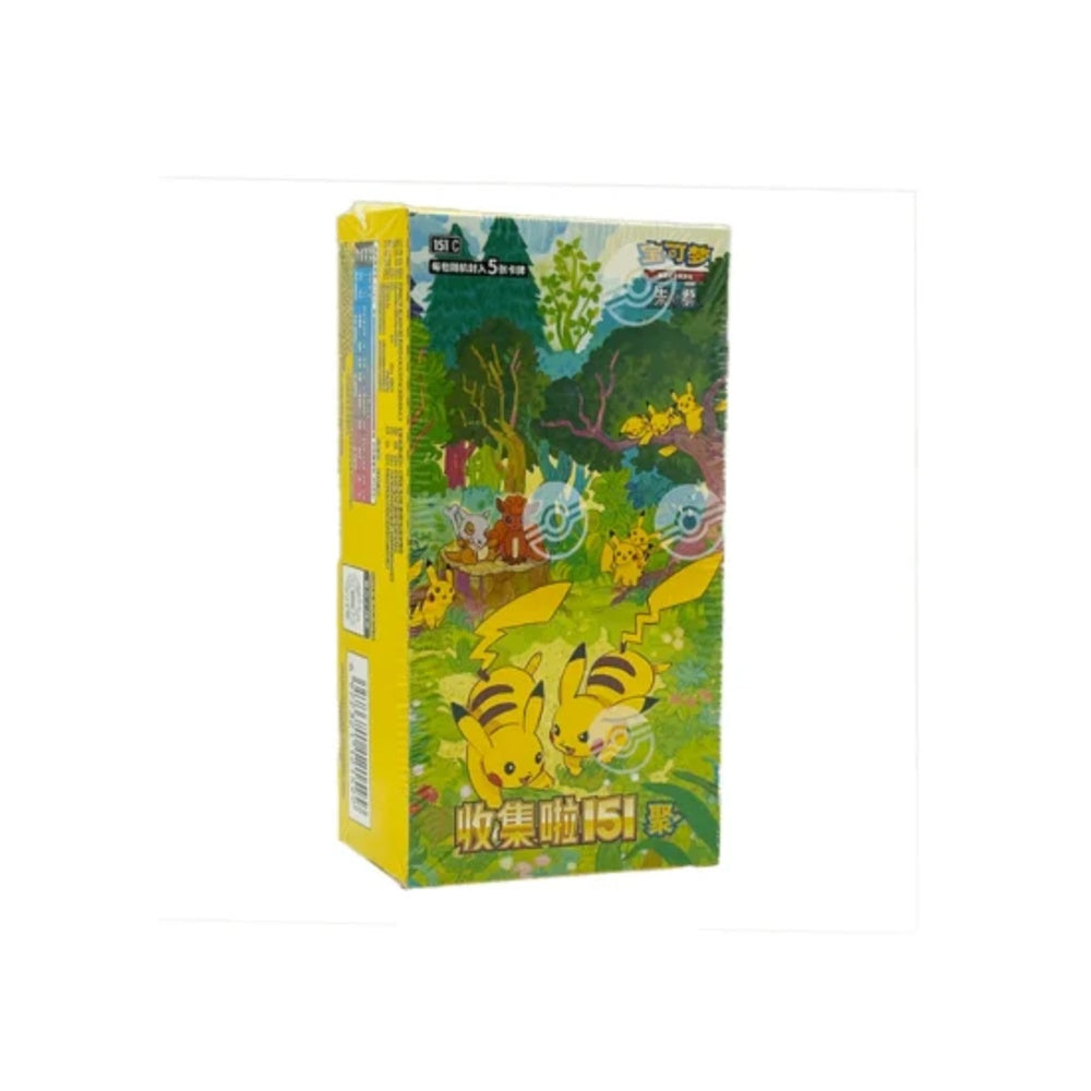 Pokémon 151c gathering (slim) simplified chinese booster box