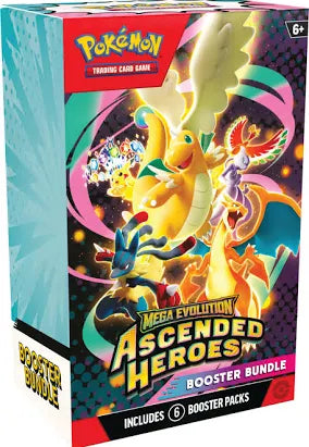 Pokémon TCG: Mega Evolution – Ascended Heroes Booster Bundle