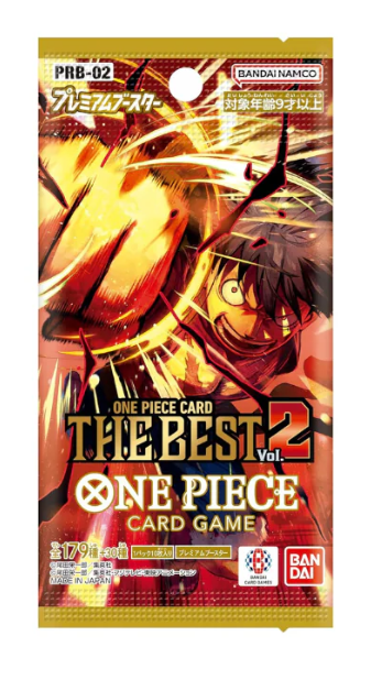 One Piece Card Game The Best Vol. 2 JP Booster Pack