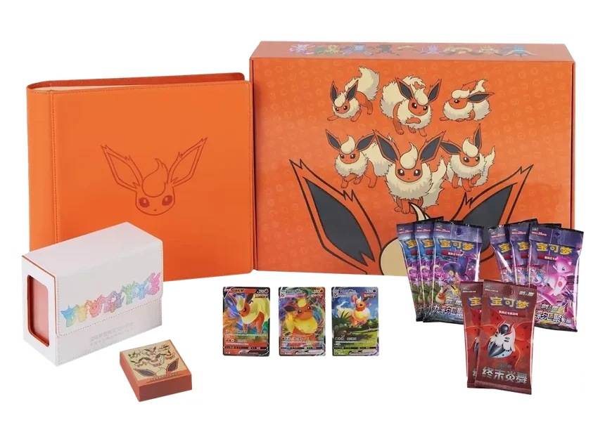 Pokémon Flareon VMAX Advanced Gift Box (Chinese)